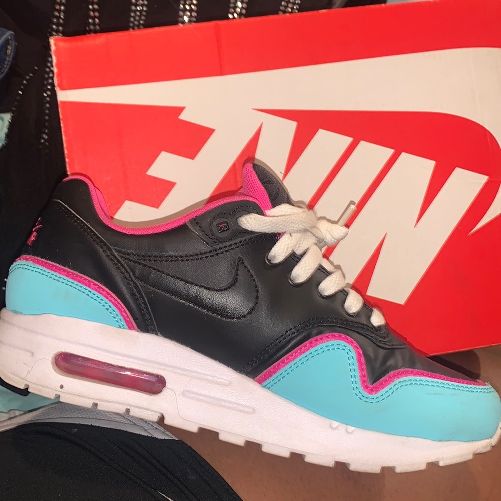 Air Max 1 Gs’double Layered (Aqua Fuchsia)